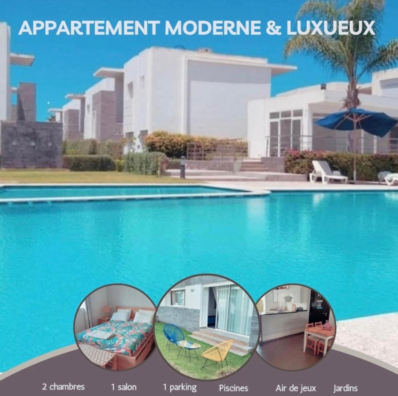 Appartement Luxueux Et Moderne A Sidi Rehal Dar Hamida Eksteriør bilde