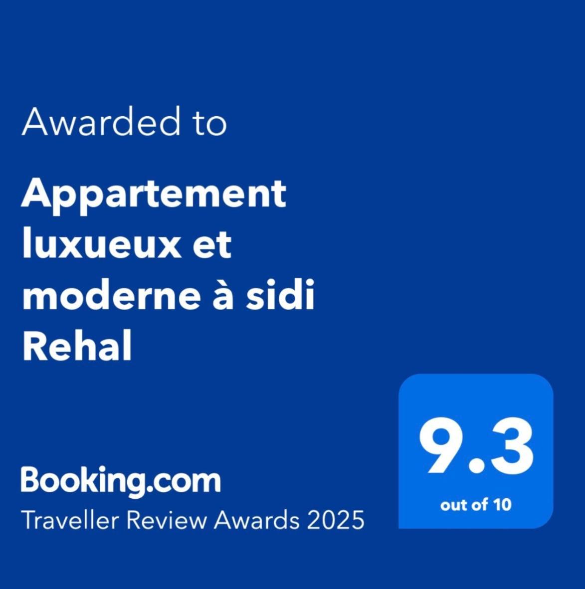 Appartement Luxueux Et Moderne A Sidi Rehal Dar Hamida Eksteriør bilde